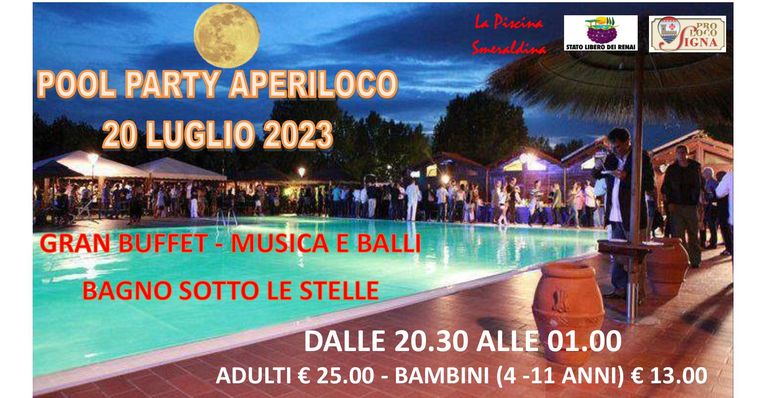 POOL PARTY APERILOCO – 20 LUGLIO 2023