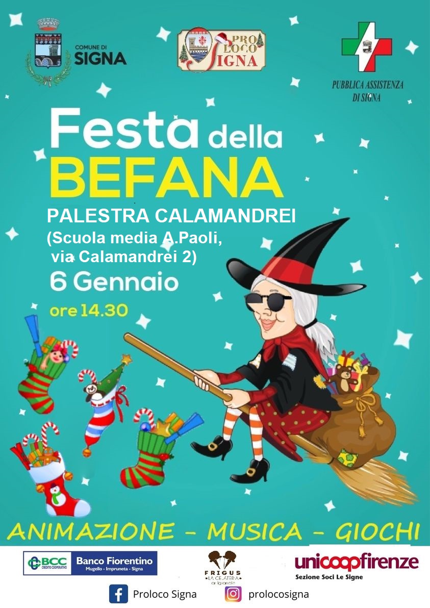 FESTA DELLA BEFANA 6 GENNAIO 2024