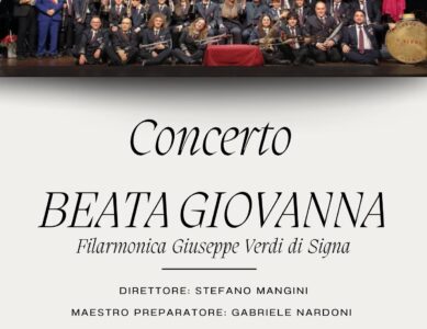 CONCERTO DELLA BEATA GIOVANNA a cura della Filarmonica Giuseppe Verdi di Signa