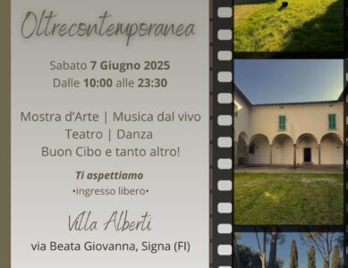 FESTIVAL D’ARTE MULTIDISCIPLINARE: “Oltrecontemporanea”