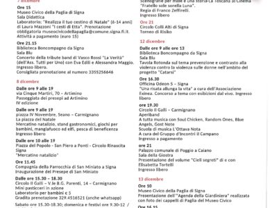 “Natale dall’Ambra all’Arno”