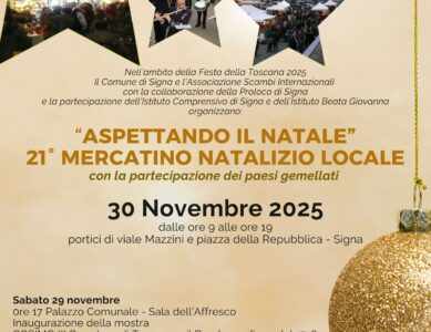 “ASPETTANDO IL NATALE” – 21° MERCATINO NATALIZIO
