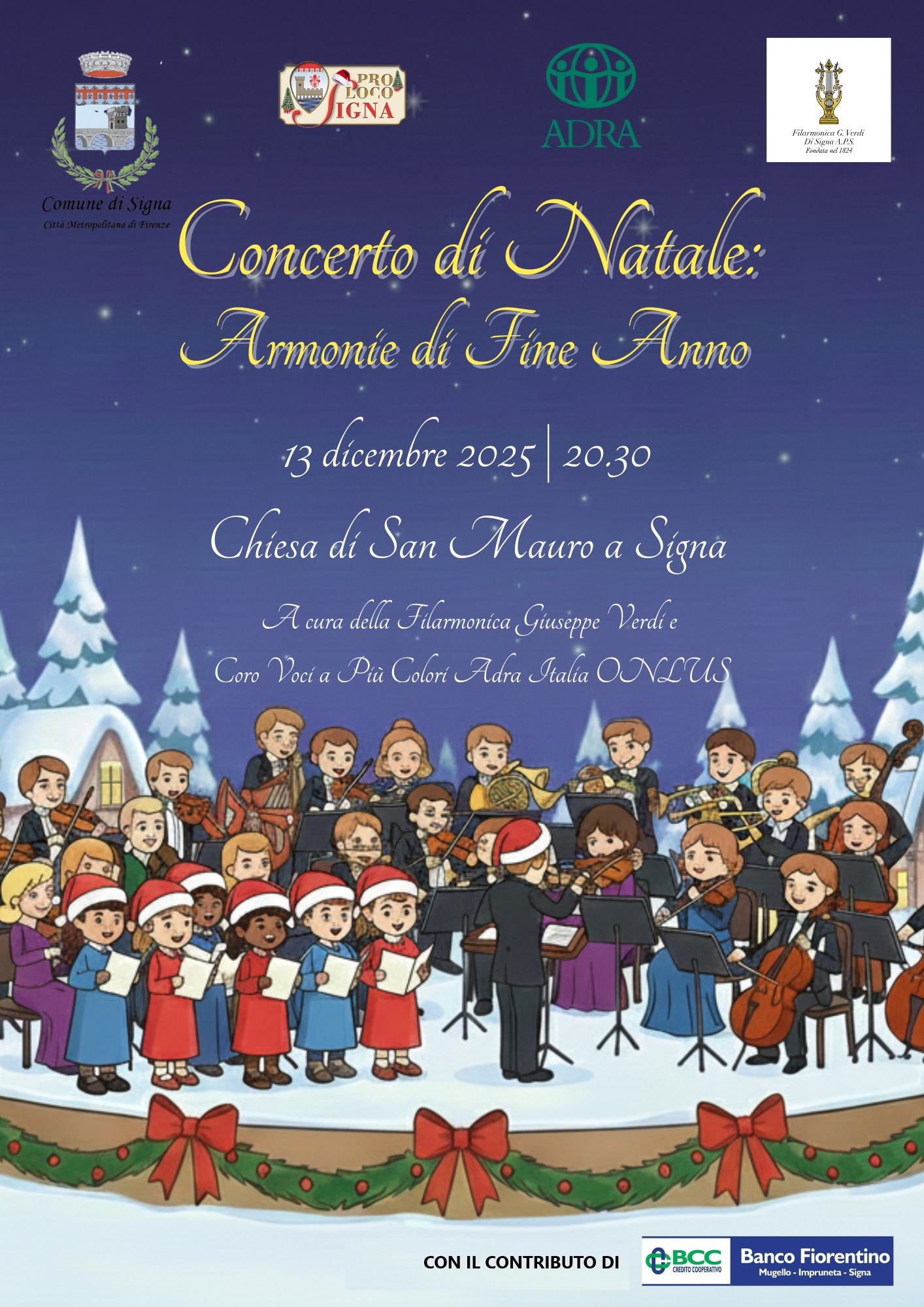 Concerto di Natale a Signa: “Armonie di Fine Anno”