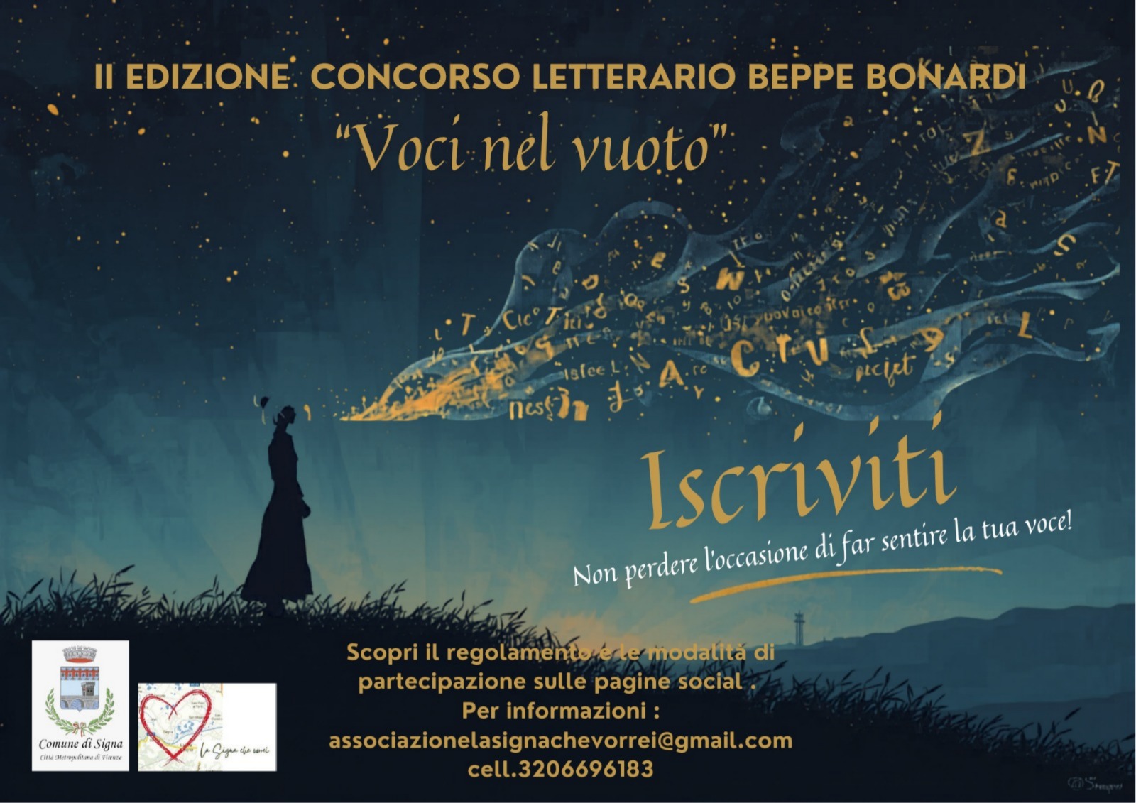 II EDIZIONE CONCORSO LETTERARIO BEPPE BONARDI “Voci nel vuoto”