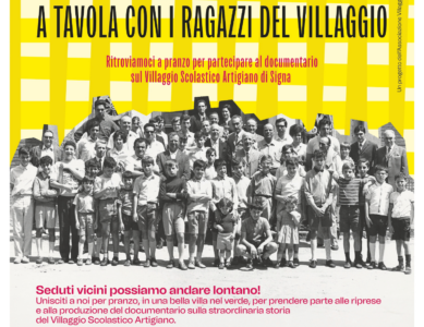 “CIAK! A TAVOLA CON I RAGAZZI DEL VILLAGGIO”