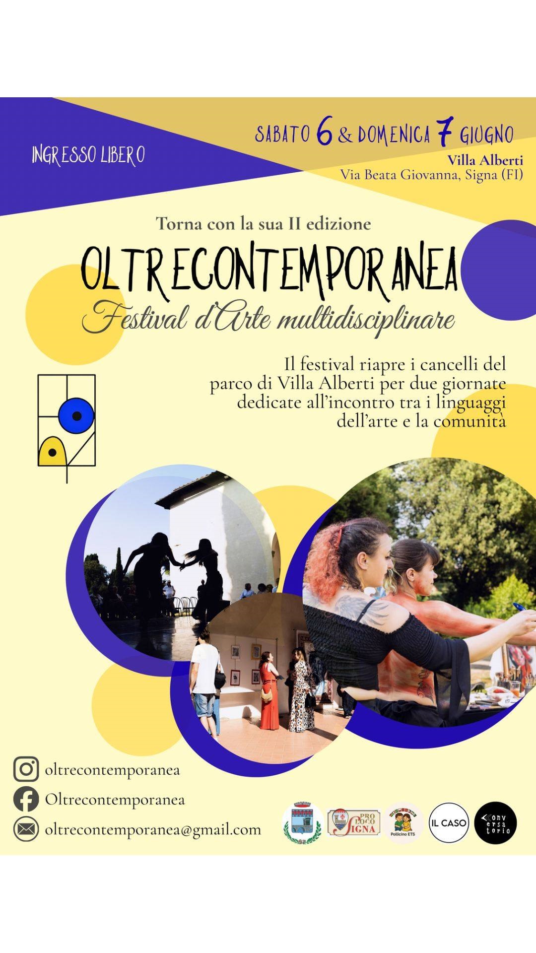 “OLTRECONTEMPORANEA” – Festival d’Arte multidisciplinare