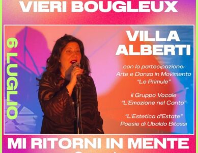 6 LUGLIO 2026 – ORE 21.15 – LIDIA COCI E VIERI BOUGLEUX IN CONCERTO A VILLA ALBERTI
