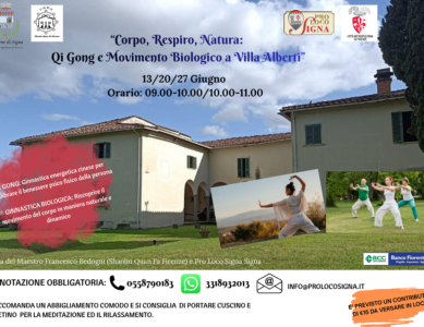 “Corpo, Respiro, Natura: Qi Gong e Movimento Biologico a Villa Alberti”