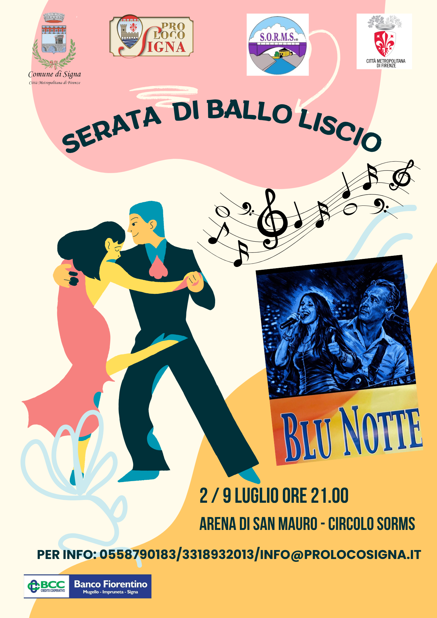 BALLO LISCIO ALLA SORMS IL 2 E 9 LUGLIO