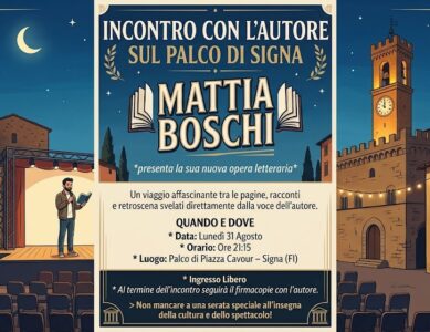 PRESENTAZIONE DEL LIBRO DI MATTIA BOSCHI