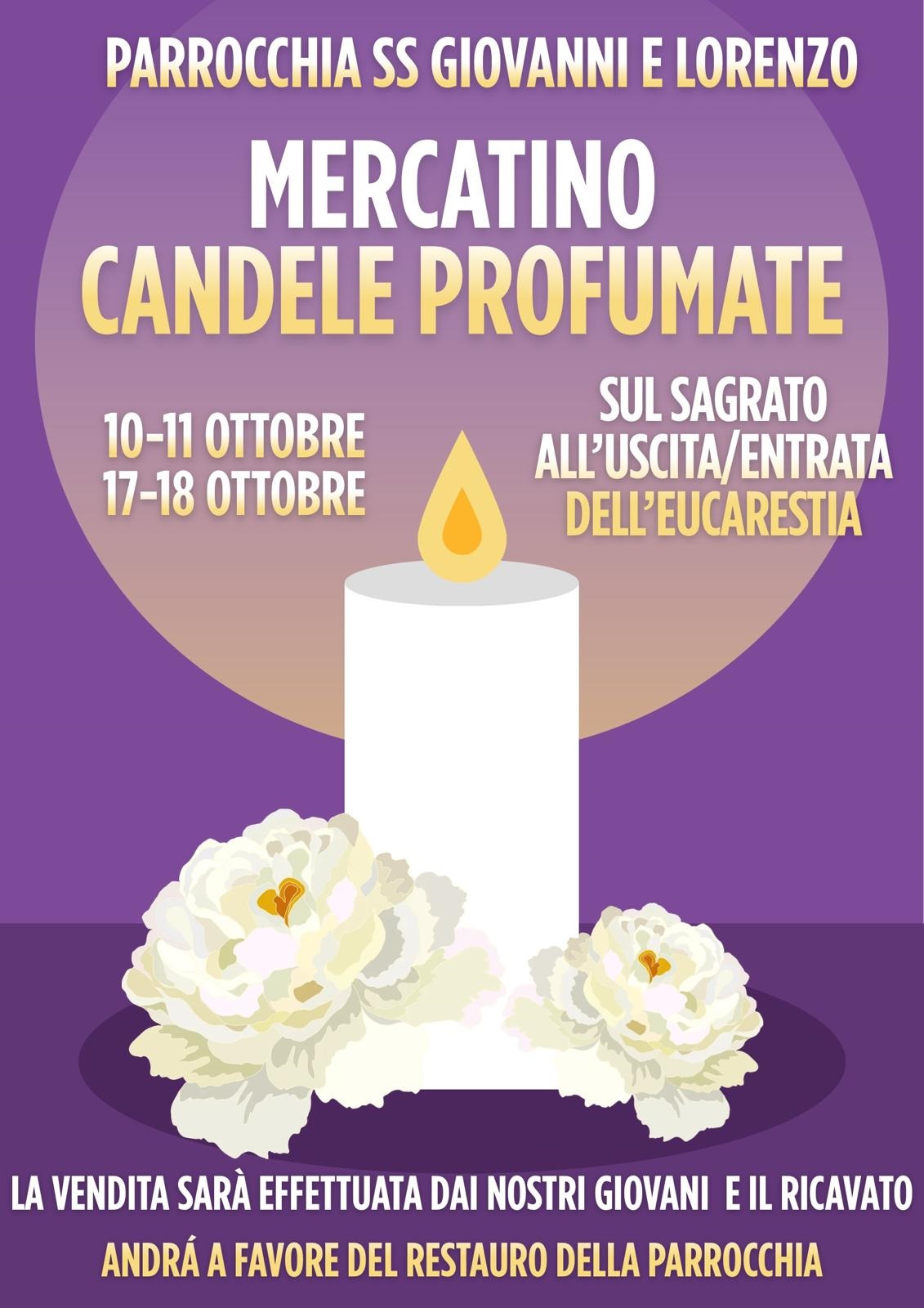MERCATINO CANDELE PROFUMATE
