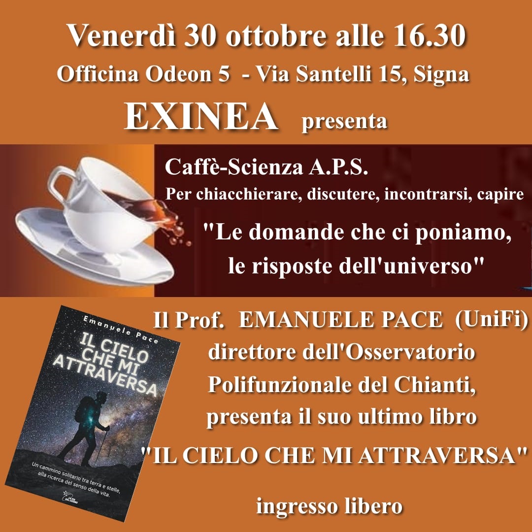 “Le domande che ci poniamo, le risposte dell’universo”
